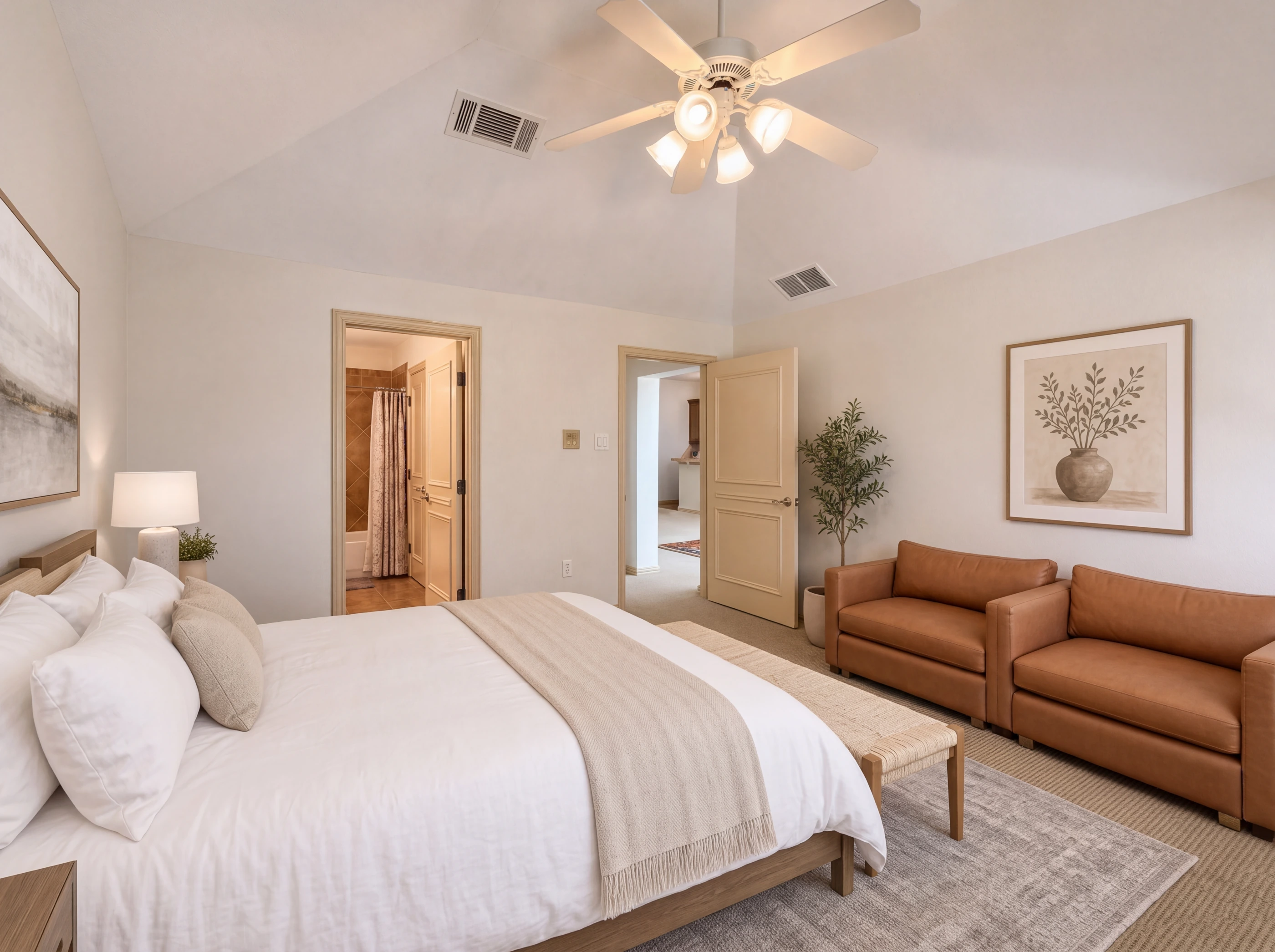 Guest bedroom, alternate angle